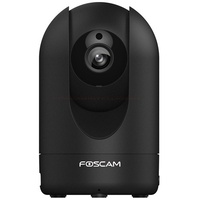 FOSCAM R2-B 2MP 1080P 30FPS WIRELESS PAN/TILT, 8M IR, MICROSD, BLACK