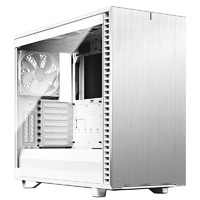 Fractal Design Define 7 Clear Tempered Glass Mid-Tower E-ATX Case - White