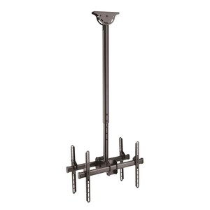 StarTech Dual TV Ceiling Mount, Back-to-Back Adjustable Mount -75" TVs - FPCEILBTB