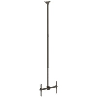 StarTech Ceiling TV Mount, 8.2' to 9.8' Long Pole, For 32" to 75" TVs - FPCEILPTBLP