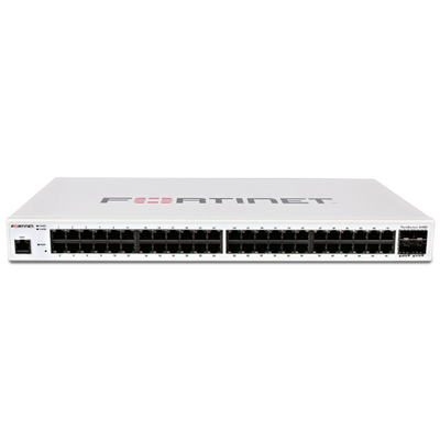 FORTINET FS-248D LAYER 2/3 FORTIGATE SWITCH CONTROLLER COMPATIBLE SWITCH WITH 48 X GE RJ45 PORTS 4 X GE SFP