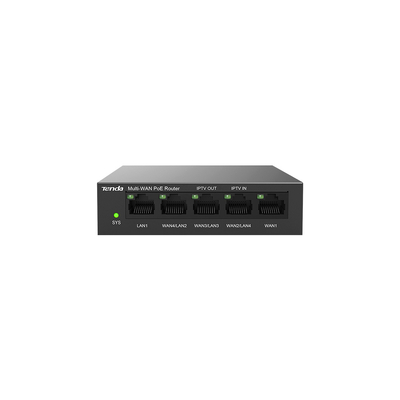 Tenda G0-5G-PoE 5-Port Gigabit Ethernet PoE Router with A/C