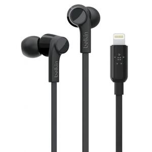 Belkin ROCKSTAR In-Ear Headphones with Lightning Connector - Black