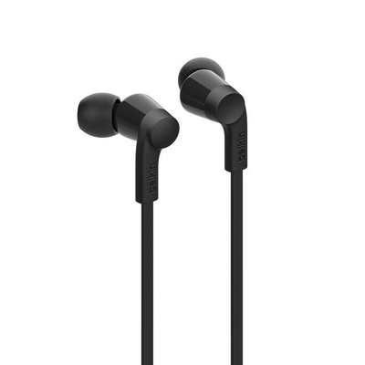 Belkin G3H0002fqBKV2 SoundForm Headphones With USB-C Connector (USB-C Headphones) - Black