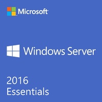 Microsoft Windows Server Essentials 2016 64Bit English 1pk DSP OEI DVD 1-2CPU