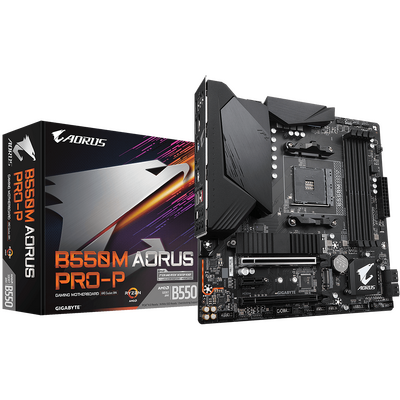 Gigabyte B550M AORUS PRO-P AMD Ryzen M-ATX Motherboard