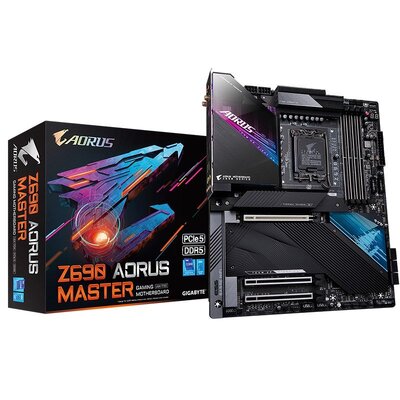 Gigabyte Z690 AORUS MASTER Intel LGA 1700 ATX, 4x DDR5 Motherboard