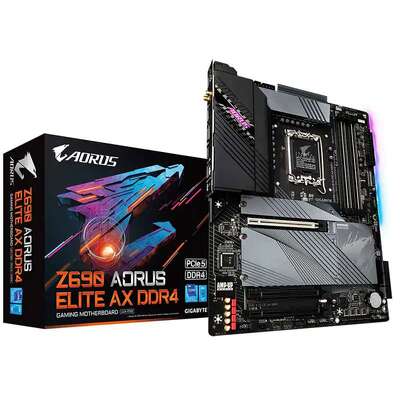 Gigabyte Z690 Aorus Elite AX LGA1700 DDR4 ATX Motherboard