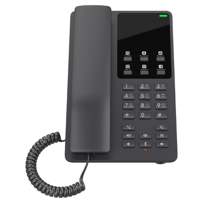GRANDSTREAM GHP621W DESKTOP HOTEL PHONE W/ BUILT-IN WIFI - BLACK