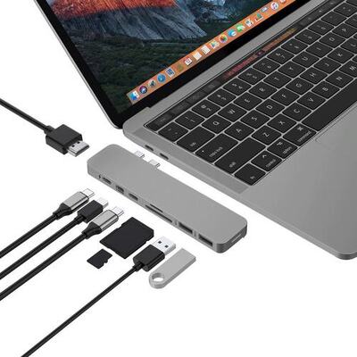 TARGUS HUB PRO 8-in-2 MacBook Pro Gray