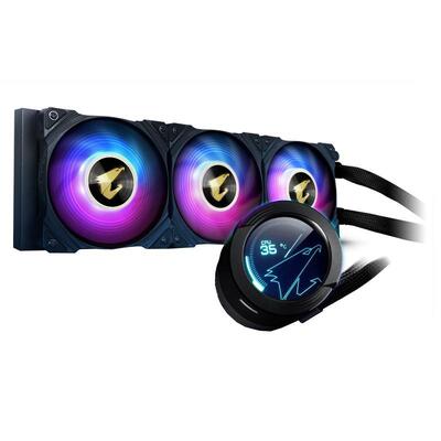 Gigabyte AORUS WATERFORCE X 360 AIO 360mm ARGB Liquid CPU Cooler - AORUS WATERFORCE 360