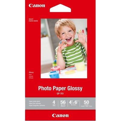 Canon 4x6 Glossy Photo Paper 50 Sheets