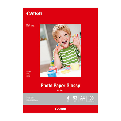 Canon A4 Glossy Photo Paper 100 Sheets – GP701A4-100