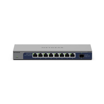 NETGEAR GS108X-100AUS 8-port Gigabit Unmanaged Switch with 1 dedicated 10G SFP+ Port