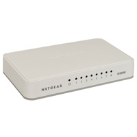 NETGEAR GS208 8 Port Gigabit Ethernet Unmanaged Switch