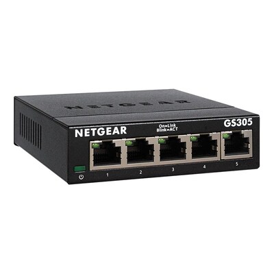 Netgear GS305v3 SOHO 5-Port Gigabit Unmanaged Switch