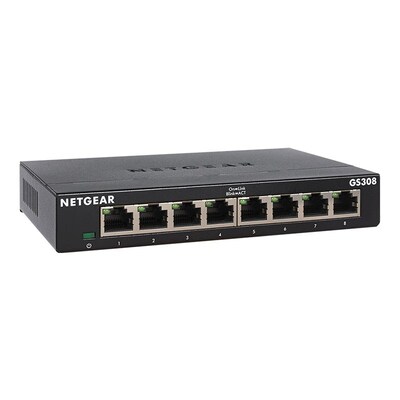 Netgear GS308v3 SOHO 8-Port Gigabit Unmanaged Switch