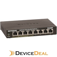 Netgear GS308P SOHO Ethernet Unmanaged 8 Port Gigabit Switch with 4-Port PoE