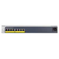 NETGEAR GS408EPP ProSafe+ Easy-Mount 8-Port Gigabit Ethernet Web Managed Switch