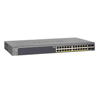 NETGEAR GS728TPP-300AUS 24-Port Gigabit, 4 SFP, 380W PoE+ Smart Switch
