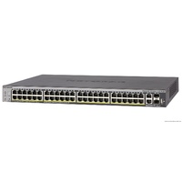 Netgear S3300-52X-PoE+ (GS752TXP) ProSAFE 48-port Gigabit Stackable Smart Switch