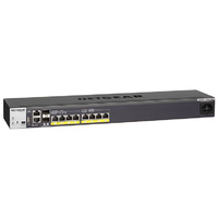 Netgear GSM4210P-100AJS Multigigabit Layer 3 PoE+ Ethernet Managed Switch - M4200-10MG-PoE+