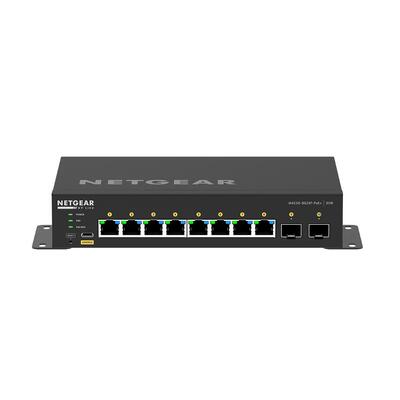 NETGEAR M4250-8G2XF-PoE+ Desktop Managed Switch 8x1G PoE+ 220W and 2x10G SFP+ AV Line (GSM4210PX)