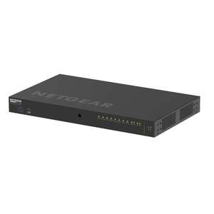 NETGEAR AV Line M4250-10G2XF-PoE++ 8x1G Utra90 PoE++ 802.3bt 720W 2x1G and 2xSFP+ Managed Switch (GSM4212UX)