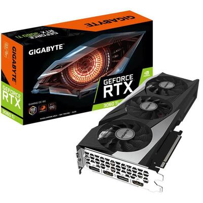 Gigabyte GeForce RTX 3060 Ti GAMING OC R2.0, 8GB Video card - GV-N306TGAMING OC-8GD R2.0