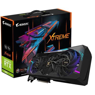 Gigabyte AORUS GeForce RTX 3080 XTREME 10G R2.0, 10GB Video card - GV-N3080AORUS X-10GD R2.0