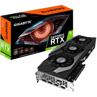Gigabyte GeForce RTX 3080 GAMING OC 10G Rev 2.0, 10GB Video card - GV-N3080GAMING OC-10GD R2.0