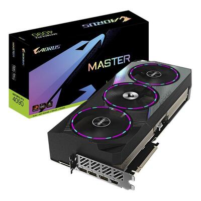 Gigabyte GeForce RTX 4090 AORUS MASTER 24GB Video Card - GV-N4090AORUS M-24GD