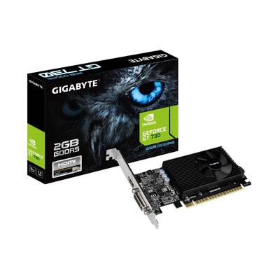 Gigabyte nVidia GeForce GT 730 GPU,  2GB GDDR5 64bit memory interface Graphic Card 