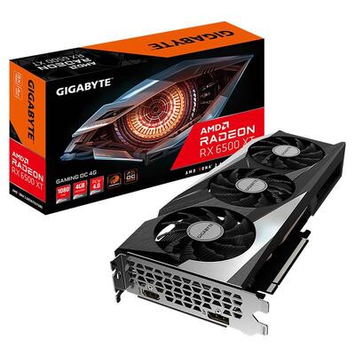 Gigabyte Radeon RX 6500 XT GAMING OC 4GB Video Card - GV-R65XTGAMING OC-4GD