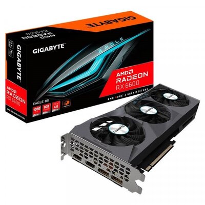 Gigabyte Radeon RX 6600 EAGLE 8GB Video Card GV-R66EAGLE-8GD