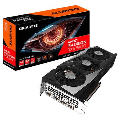Gigabyte Radeon RX 6750 XT Gaming OC 12GB Video Card - GV-R675XTGAMING OC-12GD
