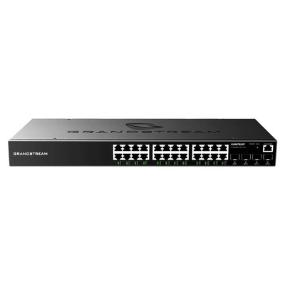 GRANDSTREAM ENTERPRISE LAYER 2 MANAGED NETWORK SWITCH 24 X GIGE 4 X SFP