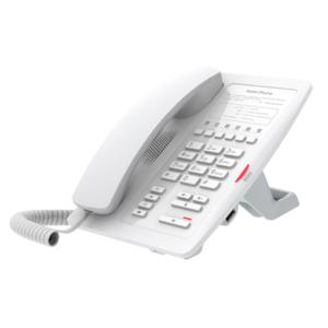 FANVIL H3 Hotel IP Phone - No Display, 1 Line, 6 x Programmable Buttons, Dual 10/100 NIC  - White