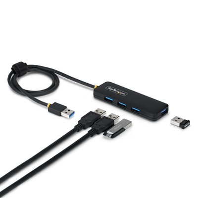 Startech H5A4A-USB-HUB-2 4-Port USB-A Hub 5Gbps Bus Powered USB-A to 4x USB-A Mini Hub