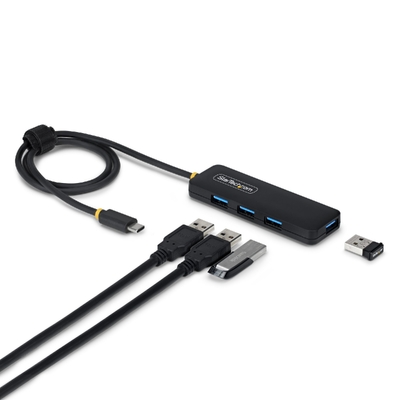 Startech H5C4A-USB-HUB-2 4-Port USB-C Hub 5Gbps Bus Powered USB-C to 4x USB-A Mini Hub