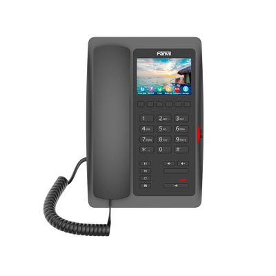 Fanvil H5W Wi-Fi IP Phone, 3.5″ Colour Screen, 2 SIP Lines, PoE - Black