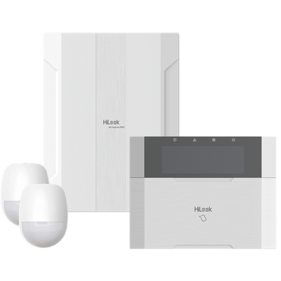 HIKVISION HILOOK HA-ALARM-KIT1 WIRED ALARM KIT, 1XALARM PANEL, 1XKEYPAD, 2XPIR, 3XTAGS