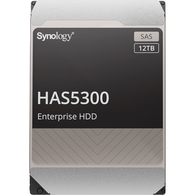 Synology 12TB HAS5300 3.5" SAS Enterprise Hard Drive - HAS5300-12T