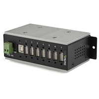 StarTech 7-Port Industrial USB Hub, USB 2.0, 15kV ESD Protection - HB20A7AME