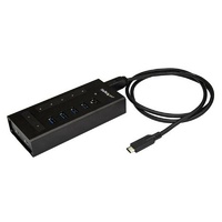 StarTech 7 Port USB-C Hub, Metal, USB-C to 5x A and 2x C, USB 3.0 - HB30C5A2CST