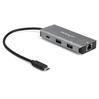 StarTech 3-Port USB-C Hub with LAN Port, 10Gbps, 2x USB-A & 1x USB-C - HB31C2A1CGB