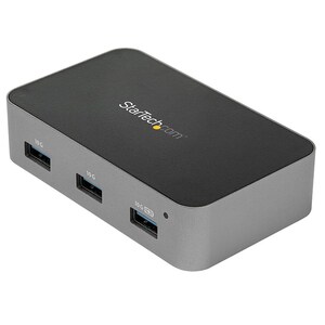 StarTech 4 Port USB C Hub w/ Power Adapter, USB-A 3.1/3.2 Gen 2 10Gbps - HB31C4AS