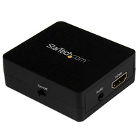 StarTech HDMI Audio Extractor, HDMI to 3.5mm Audio Converter, 1080p - HD2A