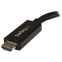 StarTech HDMI to DisplayPort Converter, HDMI to DP Adapter -4K - HD2DP