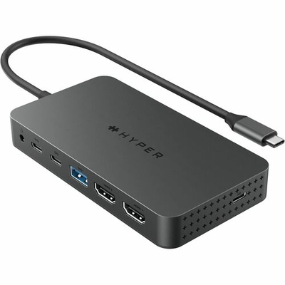 Targus HD7002GL HyperDrive Next Dual 4K HDMI 7-Port USB-C Hub